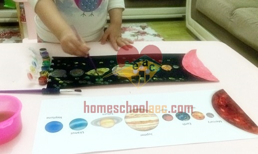 homeschool painting