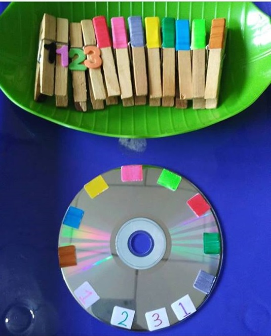 clothespin color activity