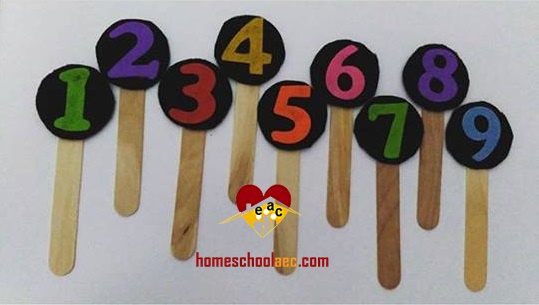 number activities for toddlers