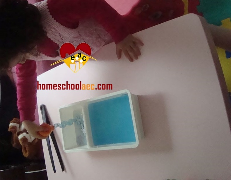 snowflake transfer fine motor activity