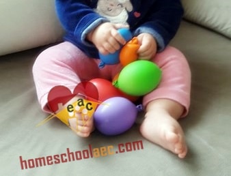 montessori sensory balloons for toddlers