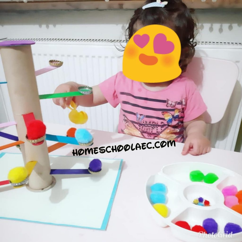 color matching activity for my daughter