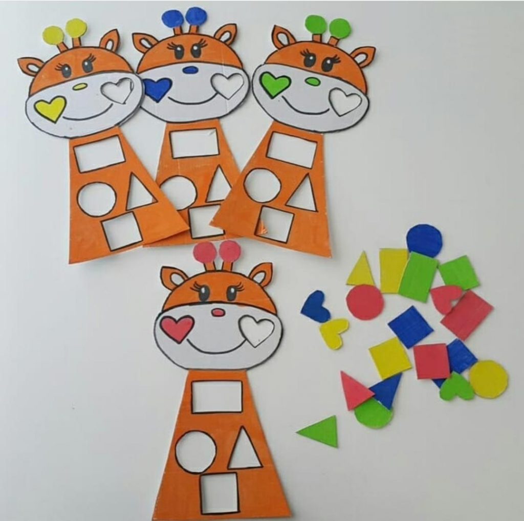 shape matching activity