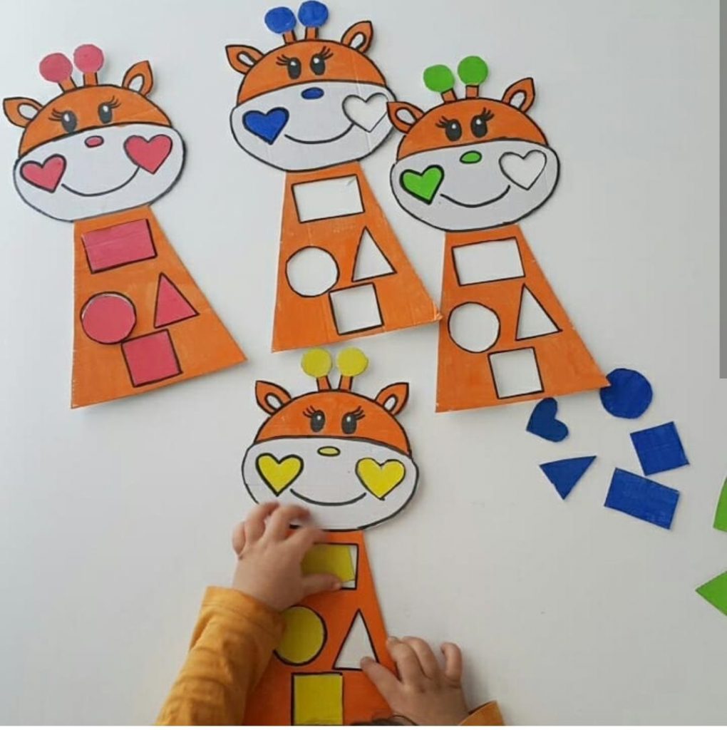 shape matching activity preschool